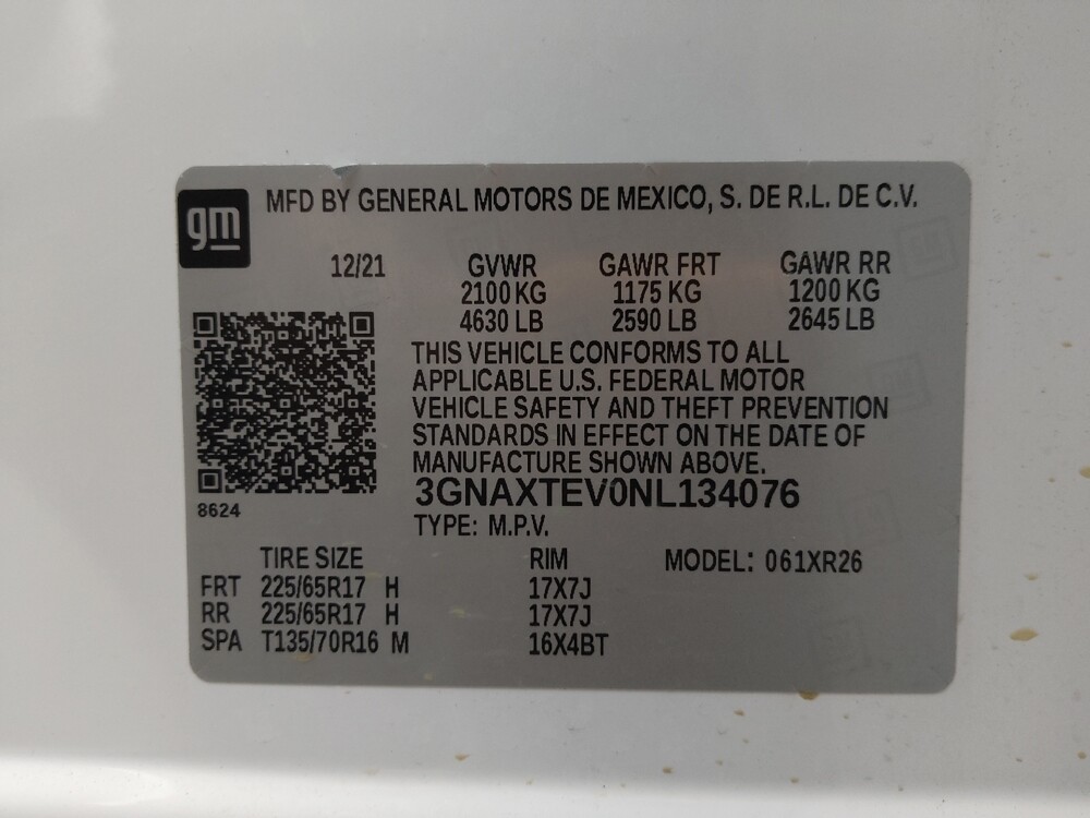 2022 Chevrolet Equinox in Lakewood, CO 80215 - 18115920 33