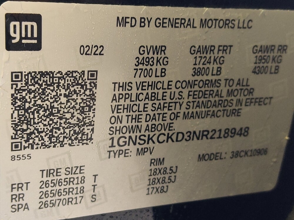 2022 Chevrolet Suburban in Houston, TX 77074 - 18115942 33