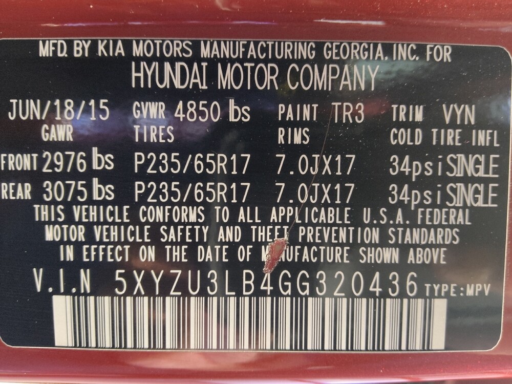 2016 Hyundai Santa Fe in Houston, TX 77060 - 18115943 33