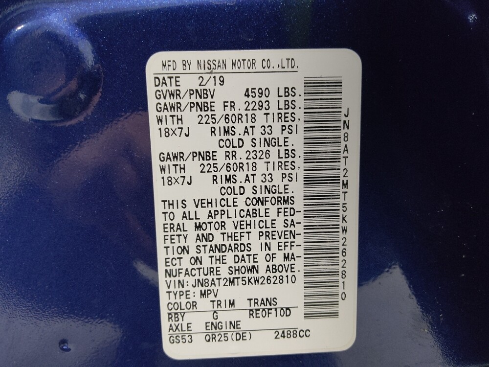 2019 Nissan Rogue in Fairfield, OH 45014 - 18115960 33