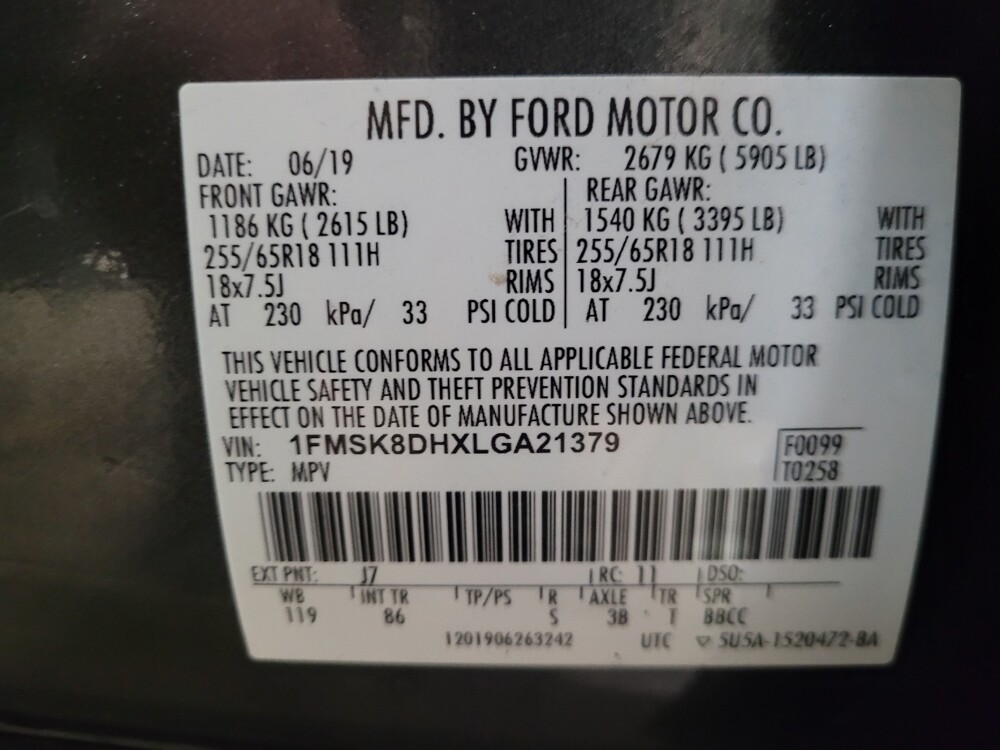 2020 Ford Explorer in Chesapeake, VA 23320 - 18115968 33