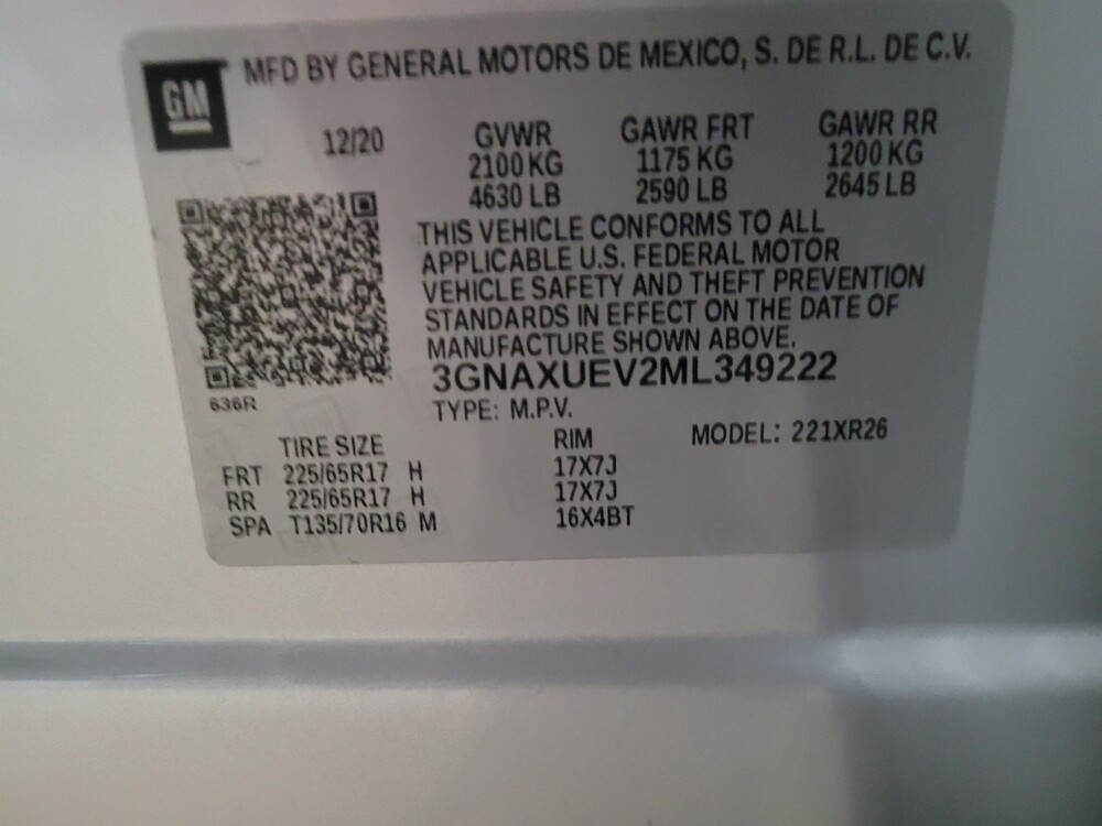 2021 Chevrolet Equinox in New Castle, DE 19720 - 18115988 33