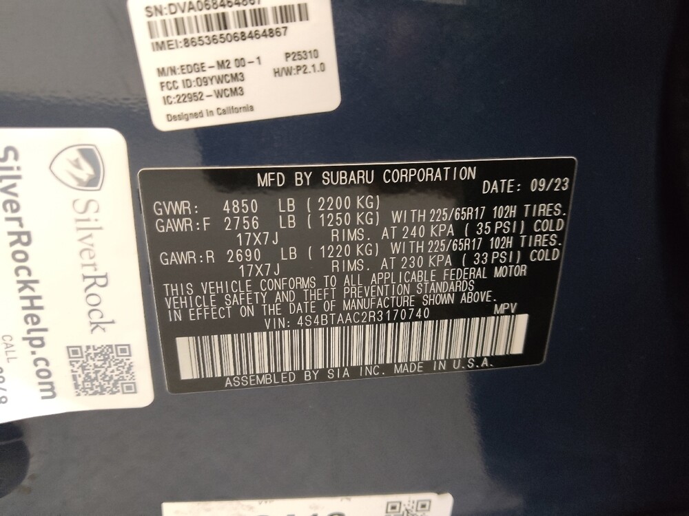 2024 Subaru Outback in St. Louis, MO 63136 - 18116000 33