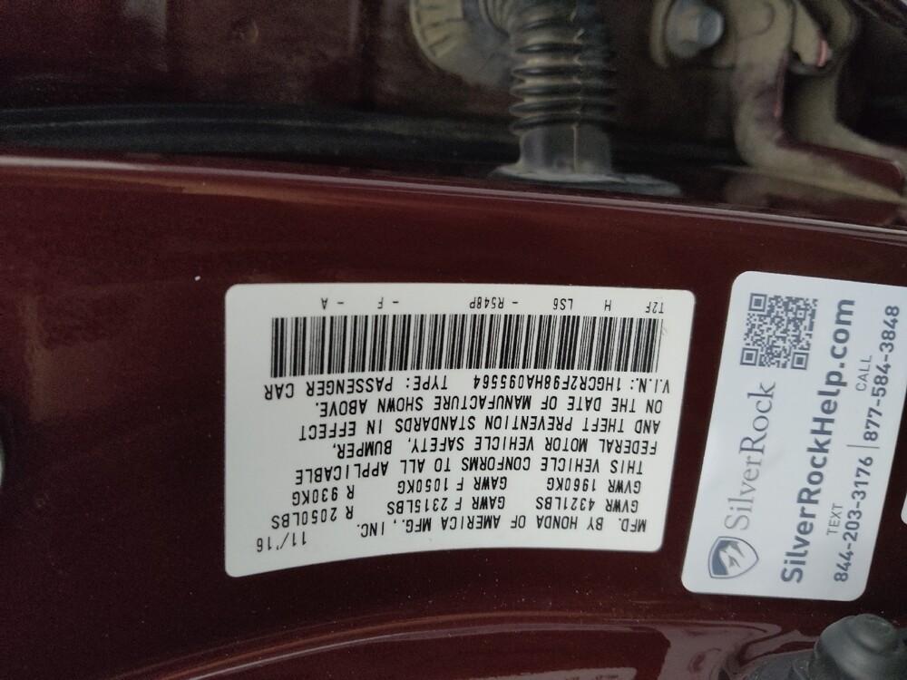 2017 Honda Accord in St. Louis, MO 63136 - 18116002 33