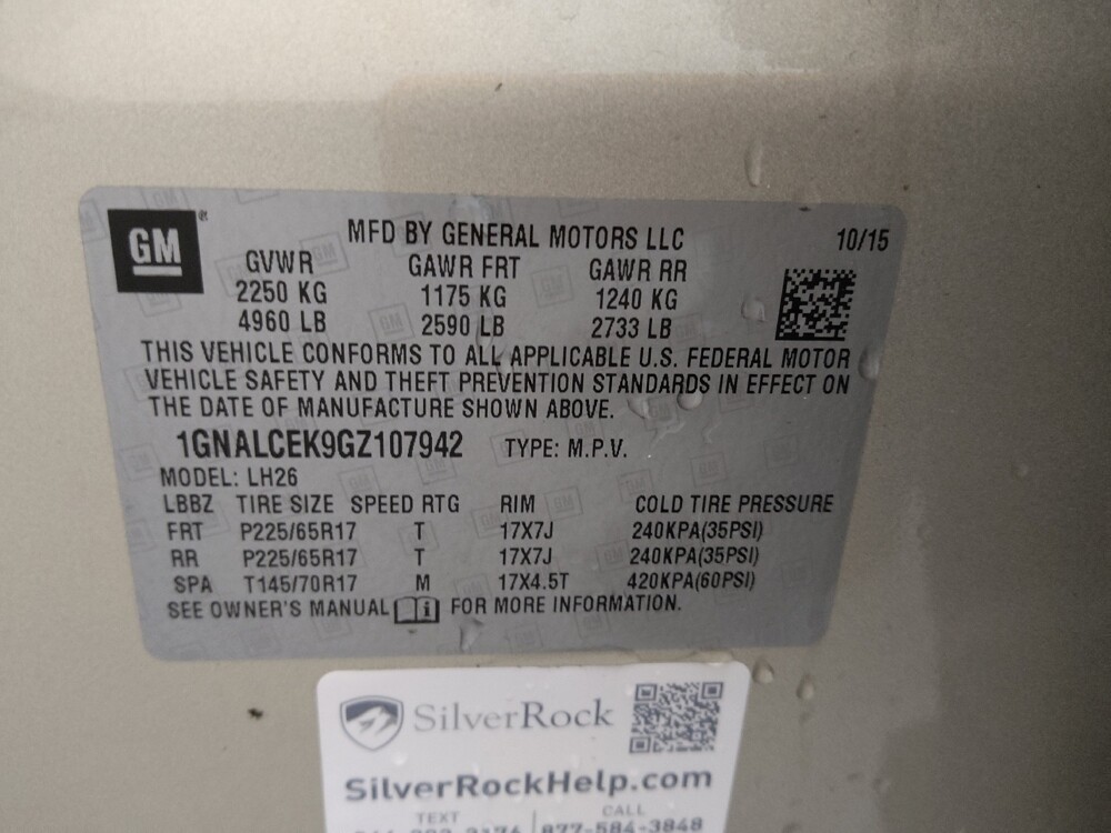 2016 Chevrolet Equinox in Topeka, KS 66611 - 18116004 33