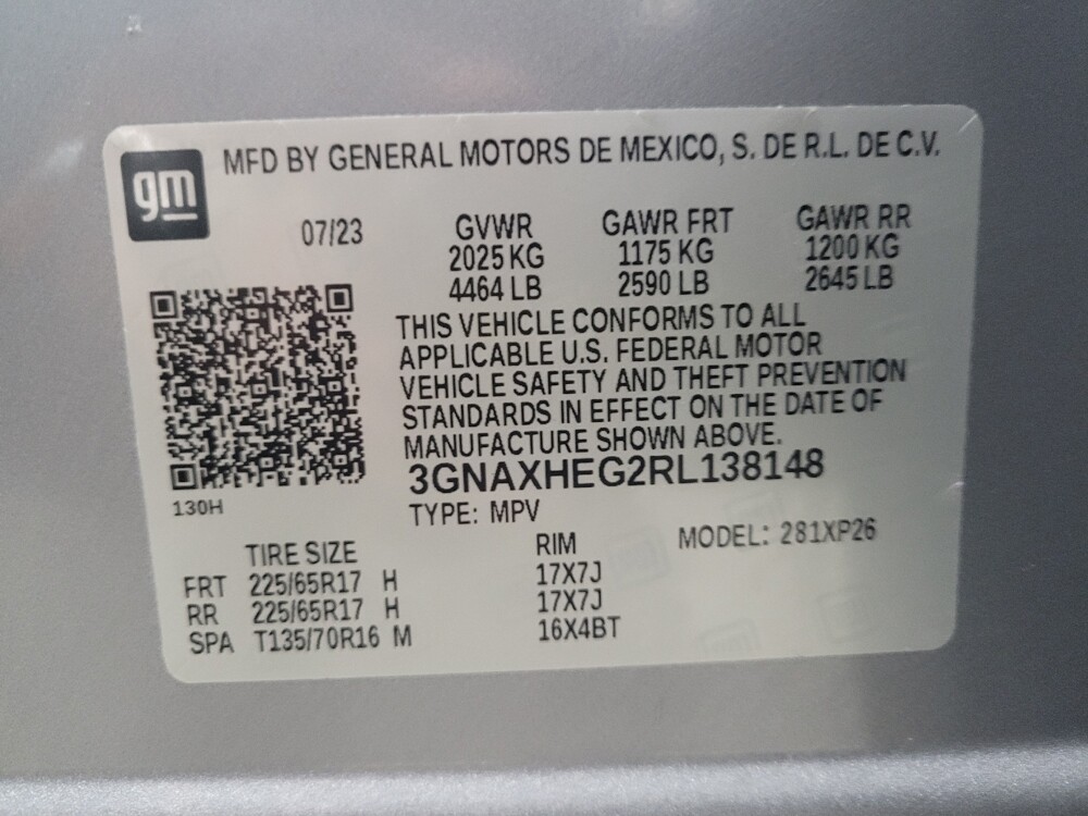 2024 Chevrolet Equinox in Taylor, MI 48180 - 18116024 33