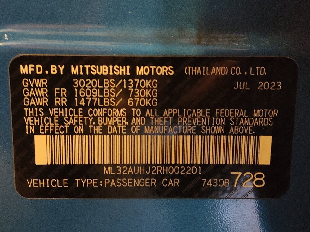 2024 Mitsubishi Mirage in Gainesville, FL 32609 - 18116038 33