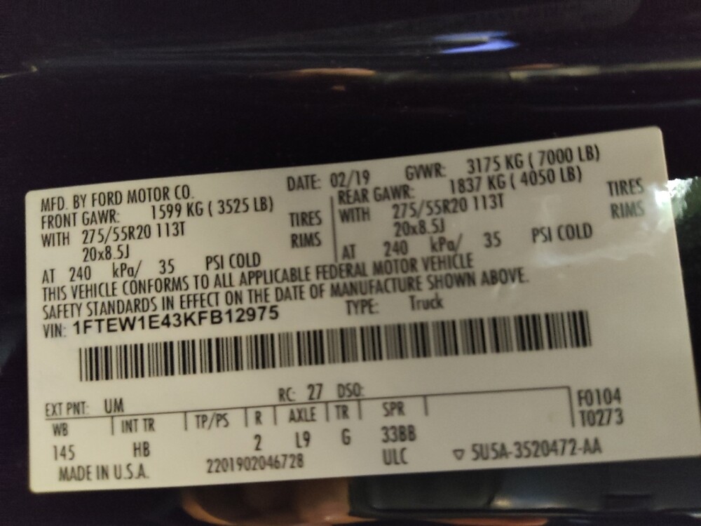 2019 Ford F150 in Charlotte, NC 28273 - 18116048 33