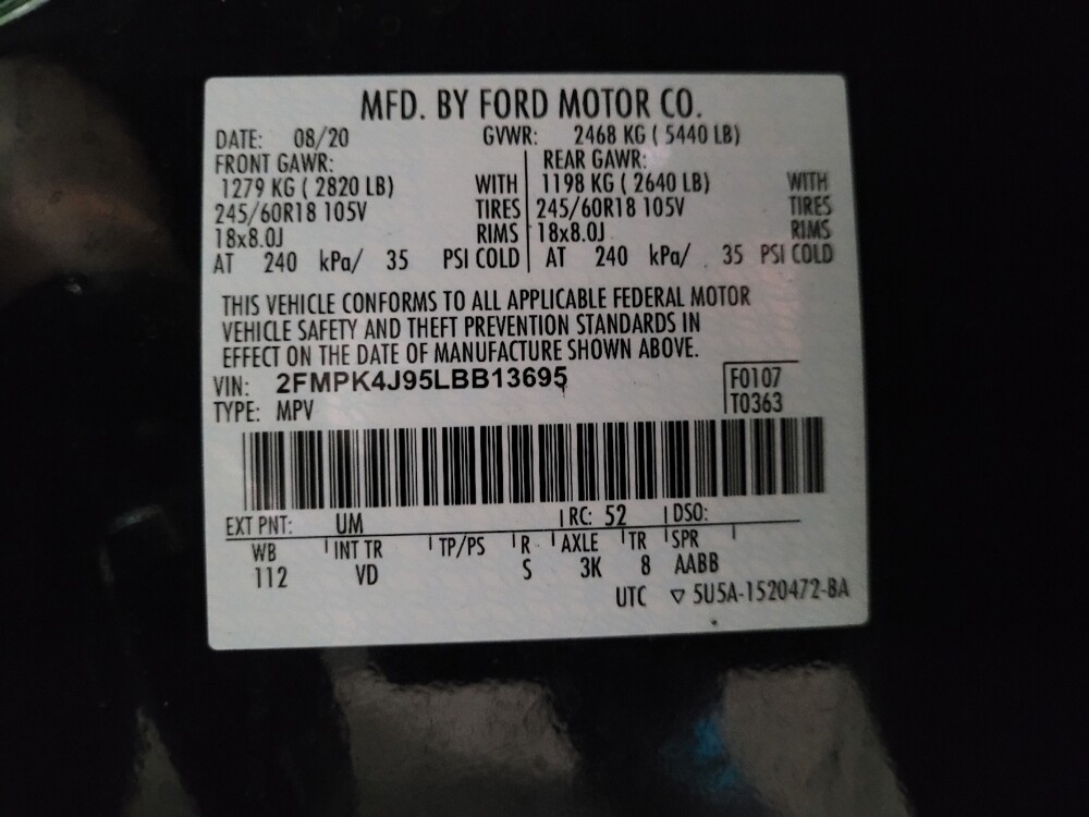 2020 Ford Edge in Temple Hills, MD 20746 - 18116064 33