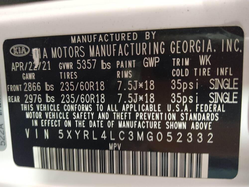 2021 Kia Sorento in Arlington, TX 76011 - 18116093 33