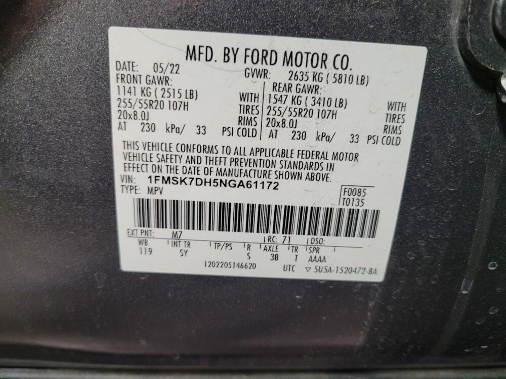 2022 Ford Explorer in Downey, CA 90241 - 18116104 33