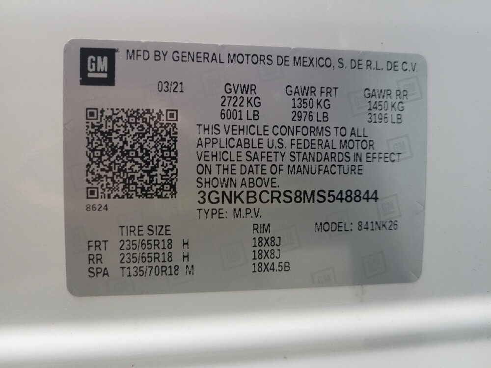 2021 Chevrolet Blazer in Taylor, MI 48180 - 18116110 33