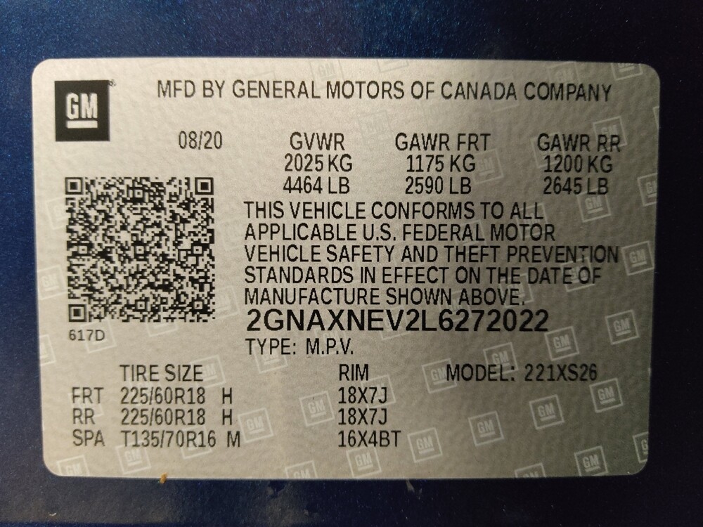 2020 Chevrolet Equinox in Sanford, FL 32773 - 18116137 33