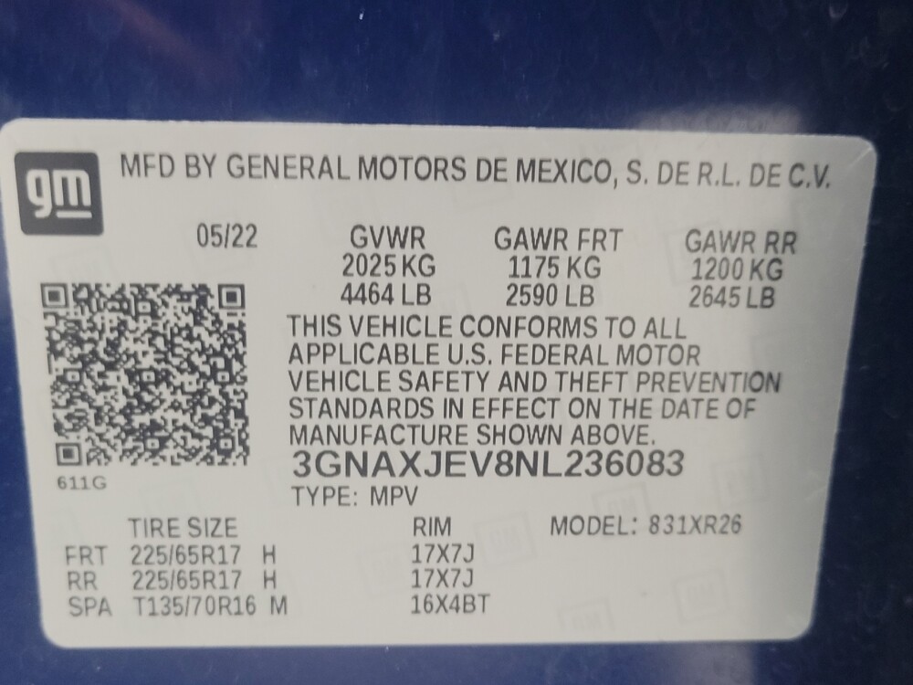 2022 Chevrolet Equinox in Memphis, TN 38128 - 18116147 33