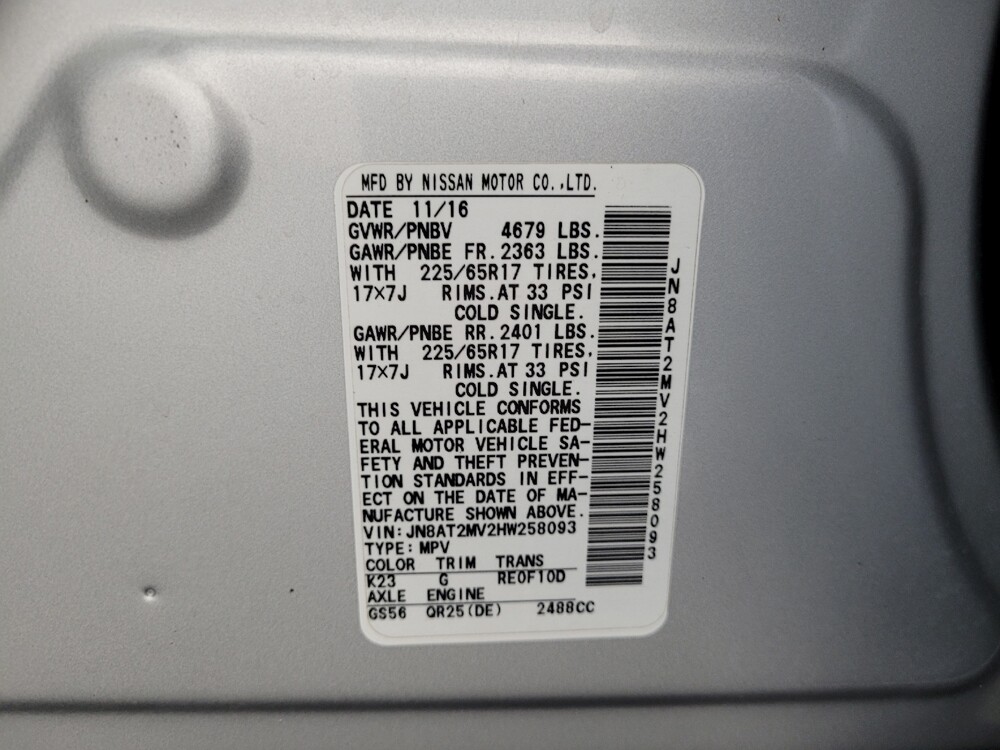 2017 Nissan Rogue in Pittsburgh, PA 15236 - 18116149 33