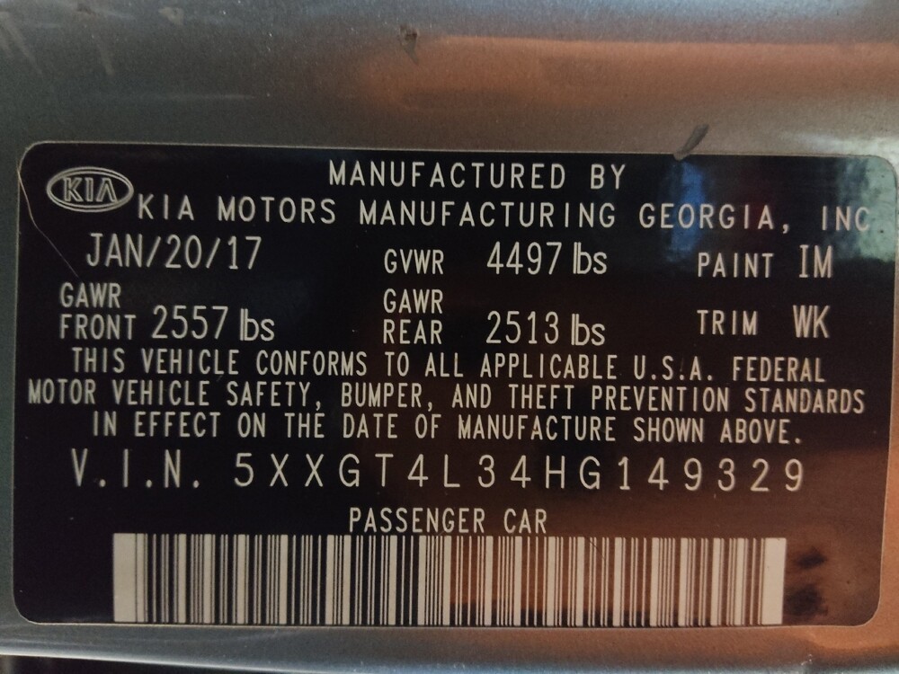 2017 Kia Optima in Charleston, SC 29414 - 18116154 33