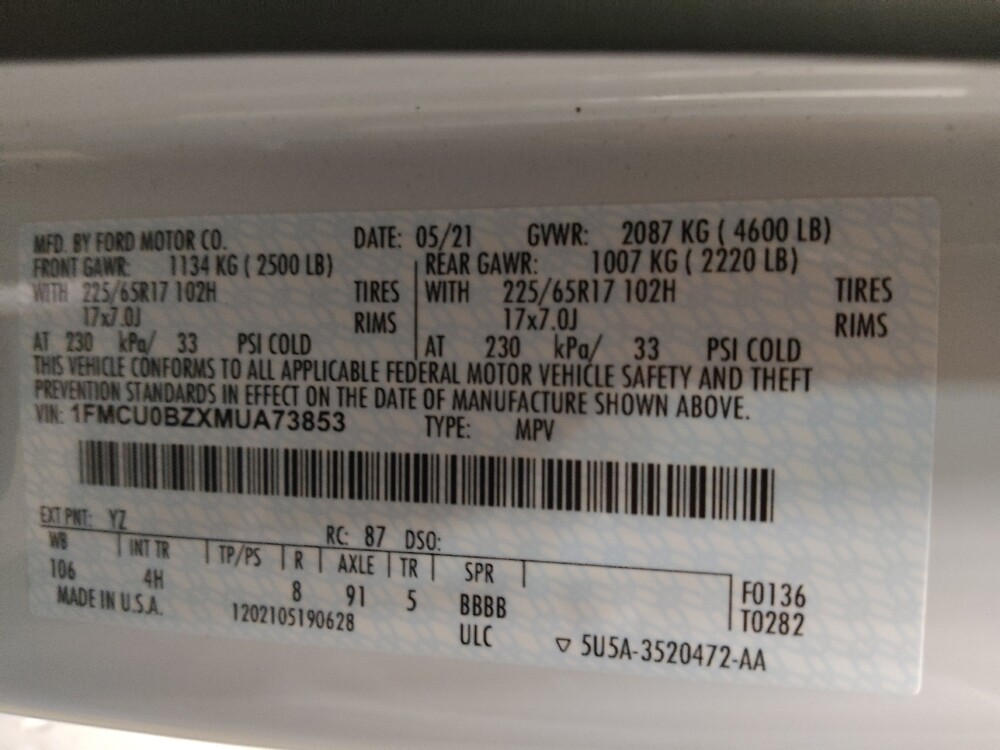 2021 Ford Escape in Plano, TX 75074 - 18116155 33