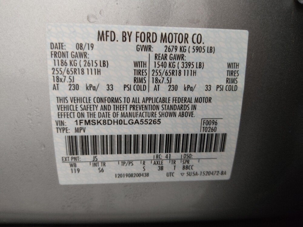 2020 Ford Explorer in Gladstone, MO 64118 - 18116190 33