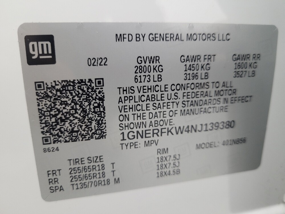 2022 Chevrolet Traverse in Memphis, TN 38128 - 18116203 33