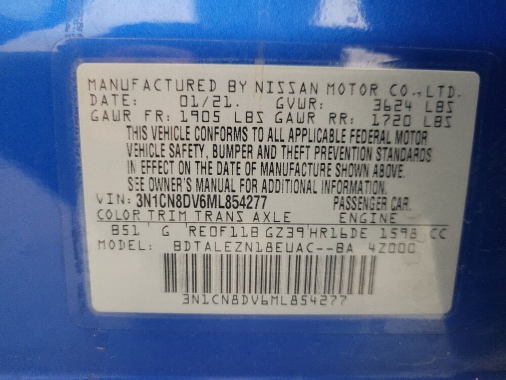 2021 Nissan Versa in Chandler, AZ 85225 - 18116216 33