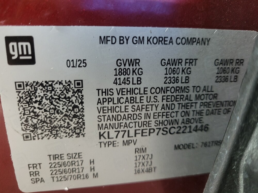 2025 Chevrolet Trax in Macon, GA 31210 - 18116229 33