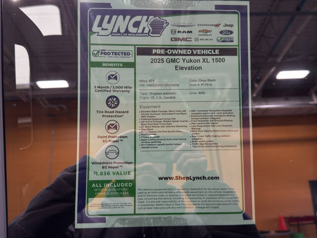 2025 GMC Yukon XL in Burlington, WI 53105 - 18116322 43