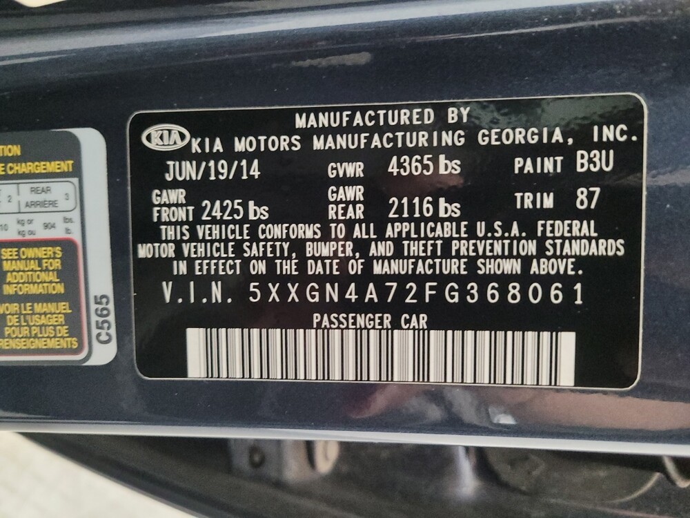 2015 Kia Optima in El Cajon, CA 92020 - 18116354 33