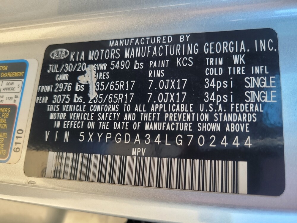 2020 Kia Sorento in Birmingham, AL 35215 - 18116362 33