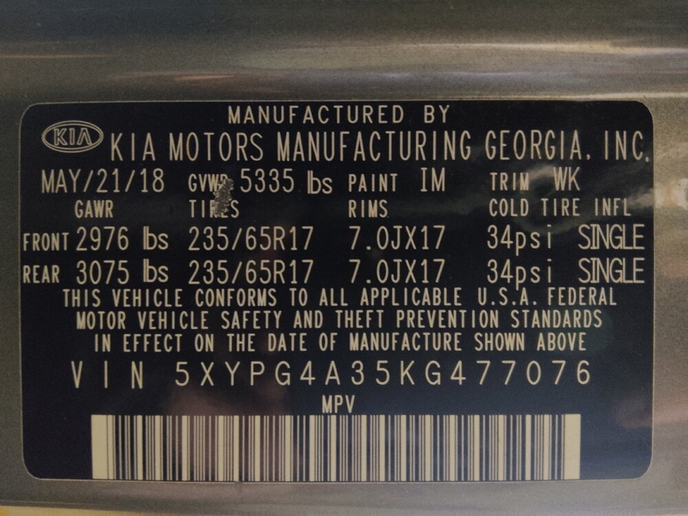 2019 Kia Sorento in Stone Mountain, GA 30083 - 18116377 33