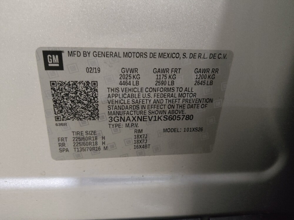 2019 Chevrolet Equinox in Lubbock, TX 79424 - 18116383 33