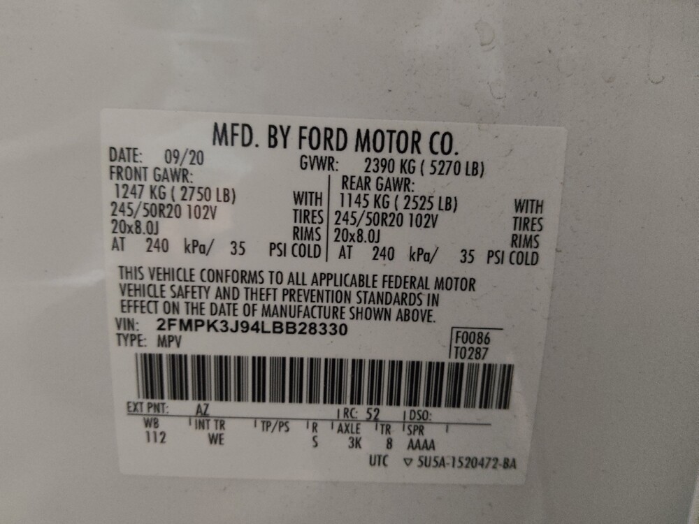 2020 Ford Edge in Fort Worth, TX 76116 - 18116385 33