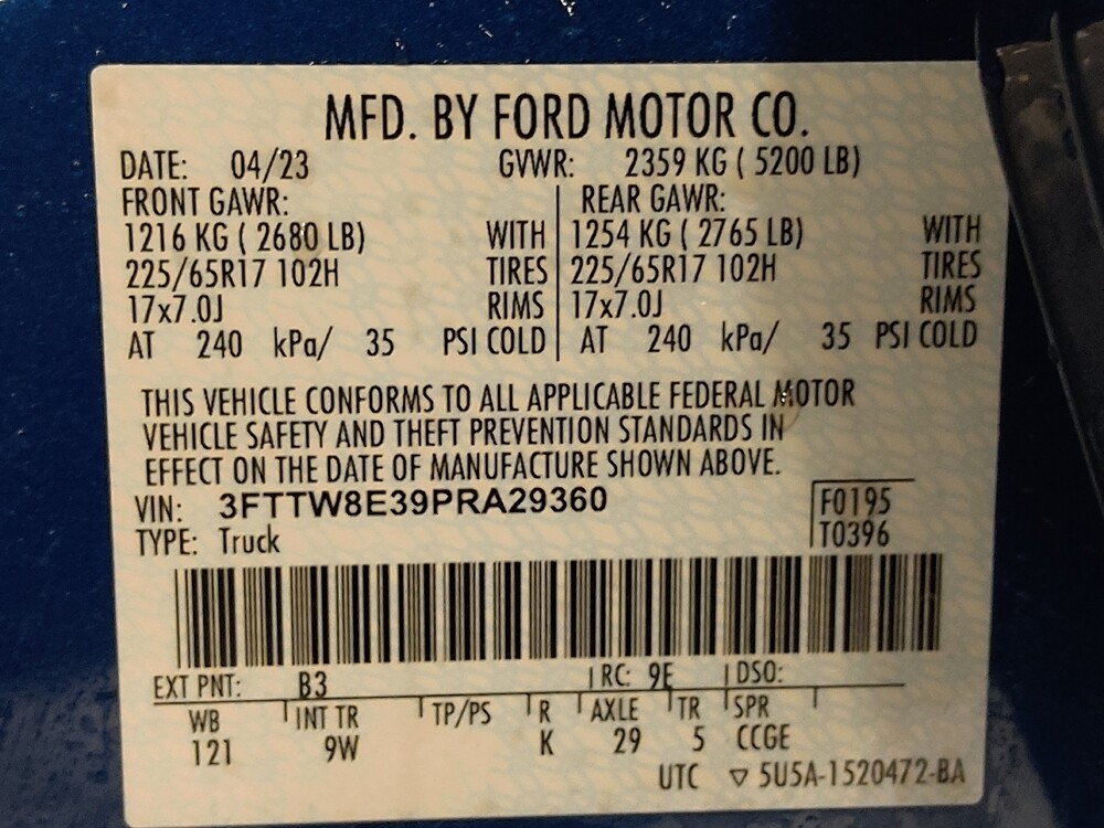 2023 Ford Maverick in Tampa, FL 33612 - 18116419 33