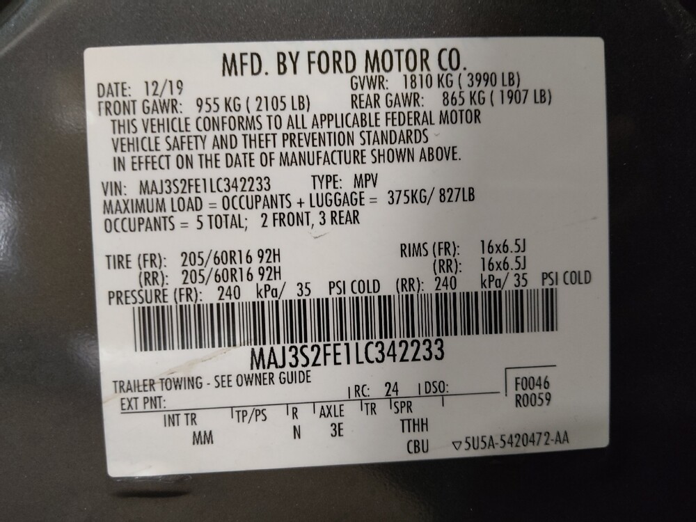 2020 Ford EcoSport in Orlando, FL 32808 - 18116455 27