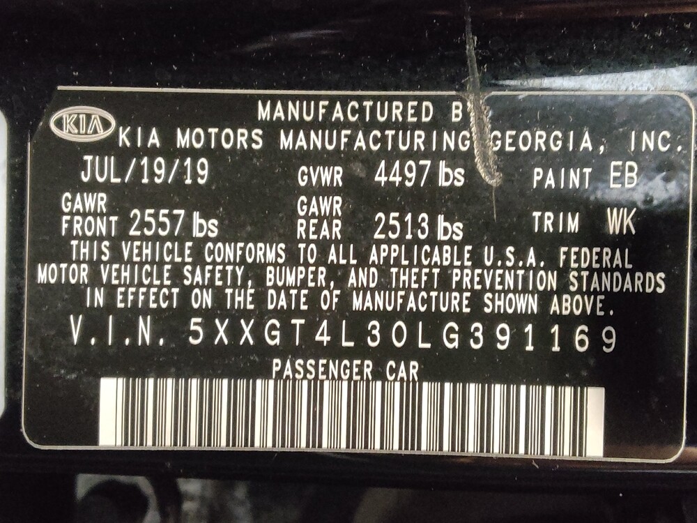 2020 Kia Optima in Ocala, FL 34471 - 18116460 33