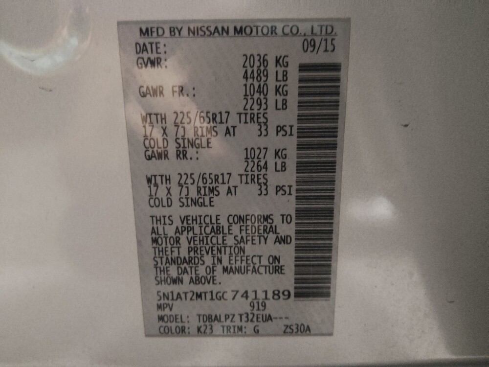 2016 Nissan Rogue in Ocala, FL 34471 - 18116462 33