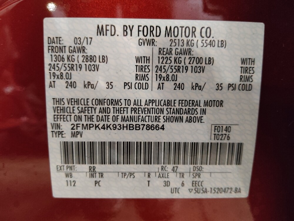 2017 Ford Edge in Gainesville, FL 32609 - 18116478 33