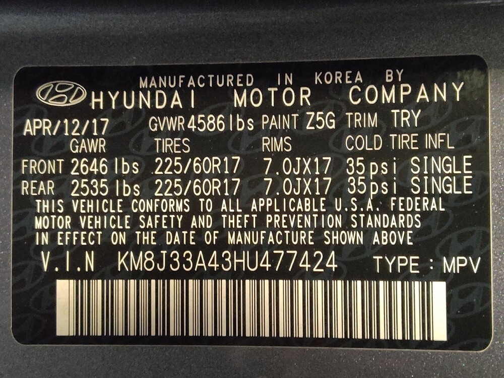 2017 Hyundai Tucson in Orlando, FL 32808 - 18116479 33