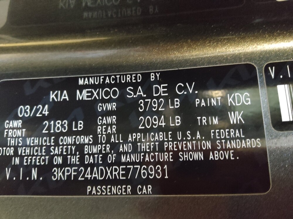 2024 Kia Forte in Gastonia, NC 28056 - 18116497 33