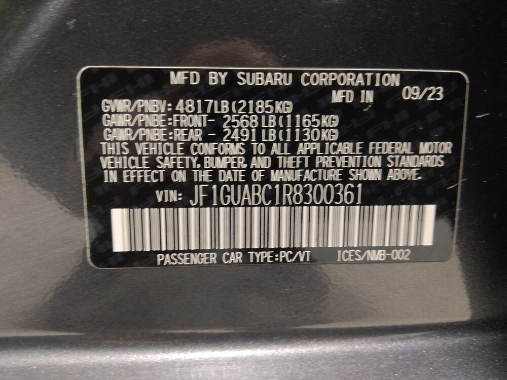 2024 Subaru Impreza in Columbus, OH 43231 - 18116539 33