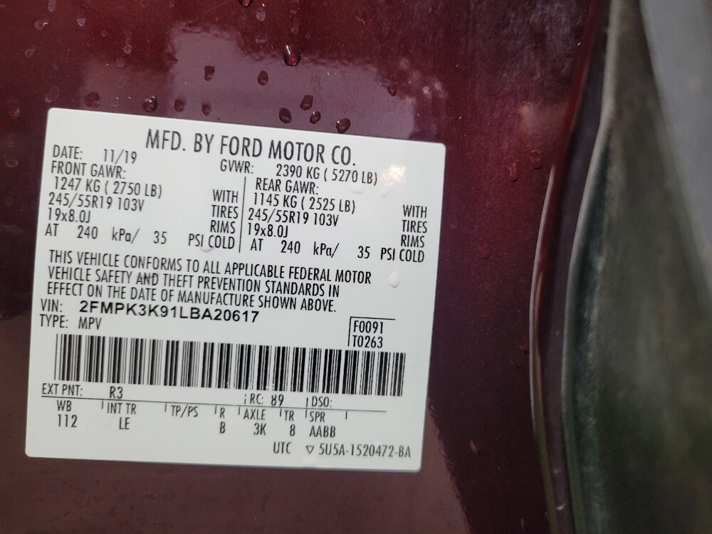 2020 Ford Edge in Miamisburg, OH 45342 - 18116547 33