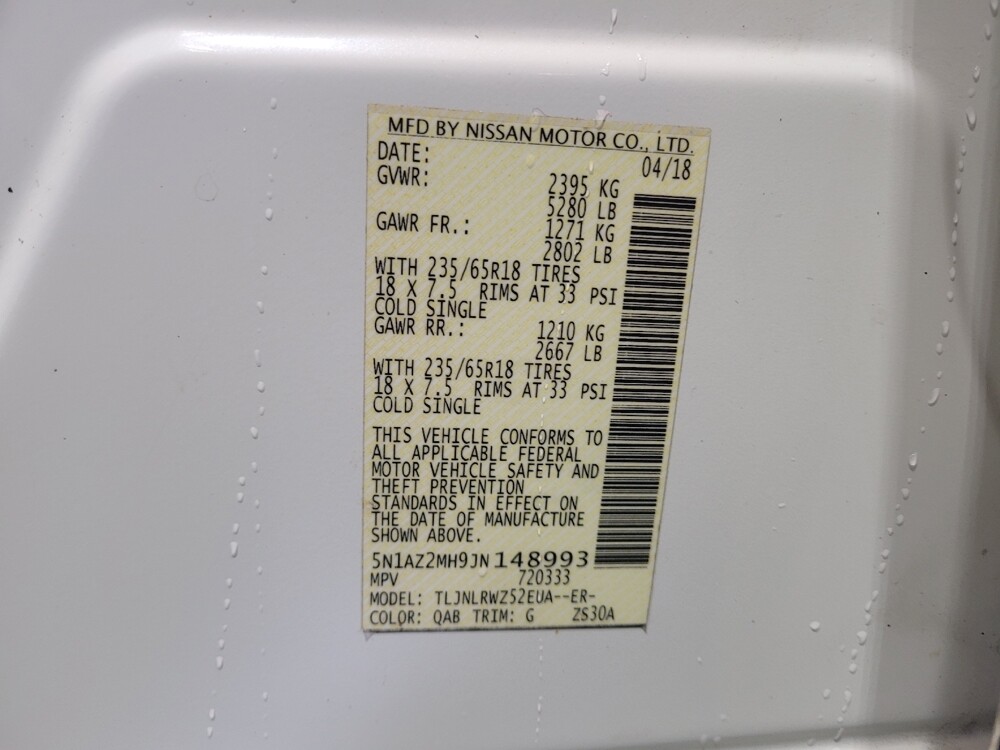 2018 Nissan Murano in Maple Heights, OH 44137 - 18116548 33