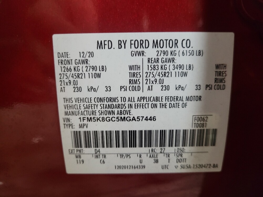 2021 Ford Explorer in New Castle, DE 19720 - 18116556 33