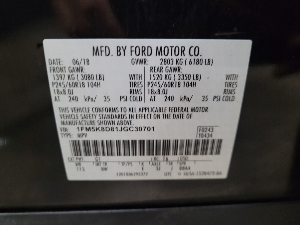 2018 Ford Explorer in Owings Mills, MD 21117 - 18116569 33