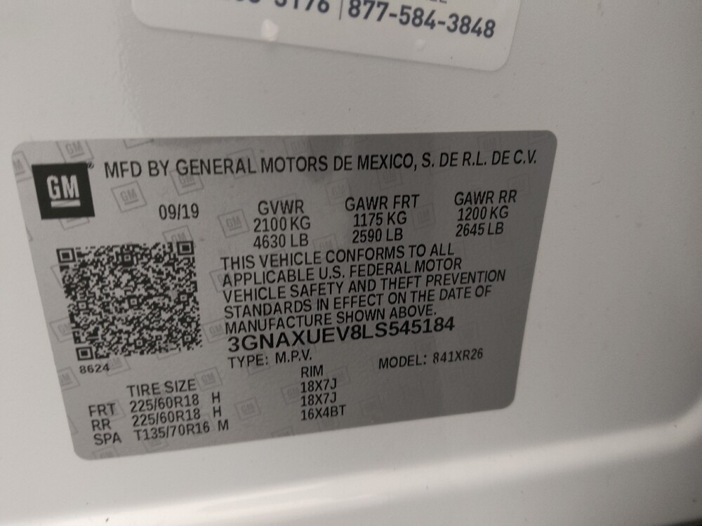 2020 Chevrolet Equinox in Independence, MO 64055 - 18116575 33