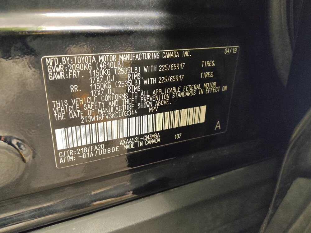 2019 Toyota RAV4 in Midlothian, IL 60445 - 18116581 33