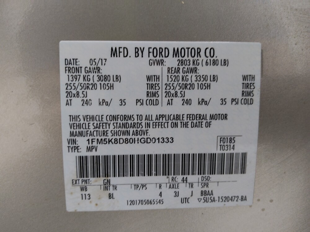 2017 Ford Explorer in Columbus, OH 43228 - 18116625 33