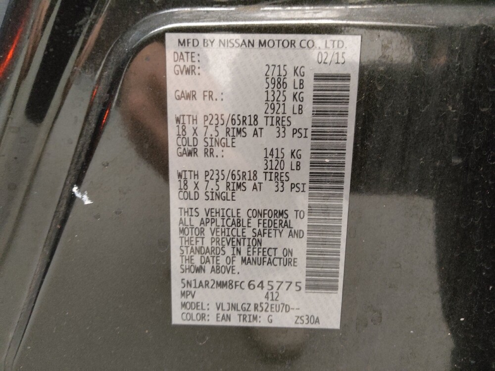 2015 Nissan Pathfinder in Denver, CO 80012 - 18116655 33