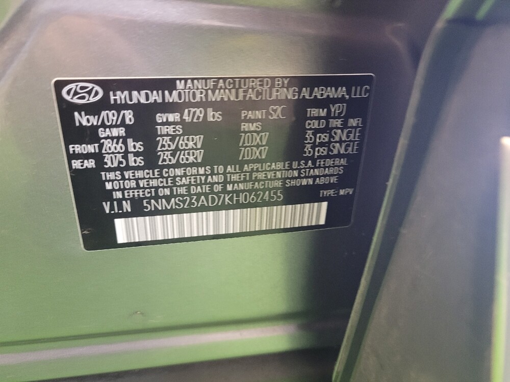 2019 Hyundai Santa Fe in Maple Heights, OH 44137 - 18116657 33