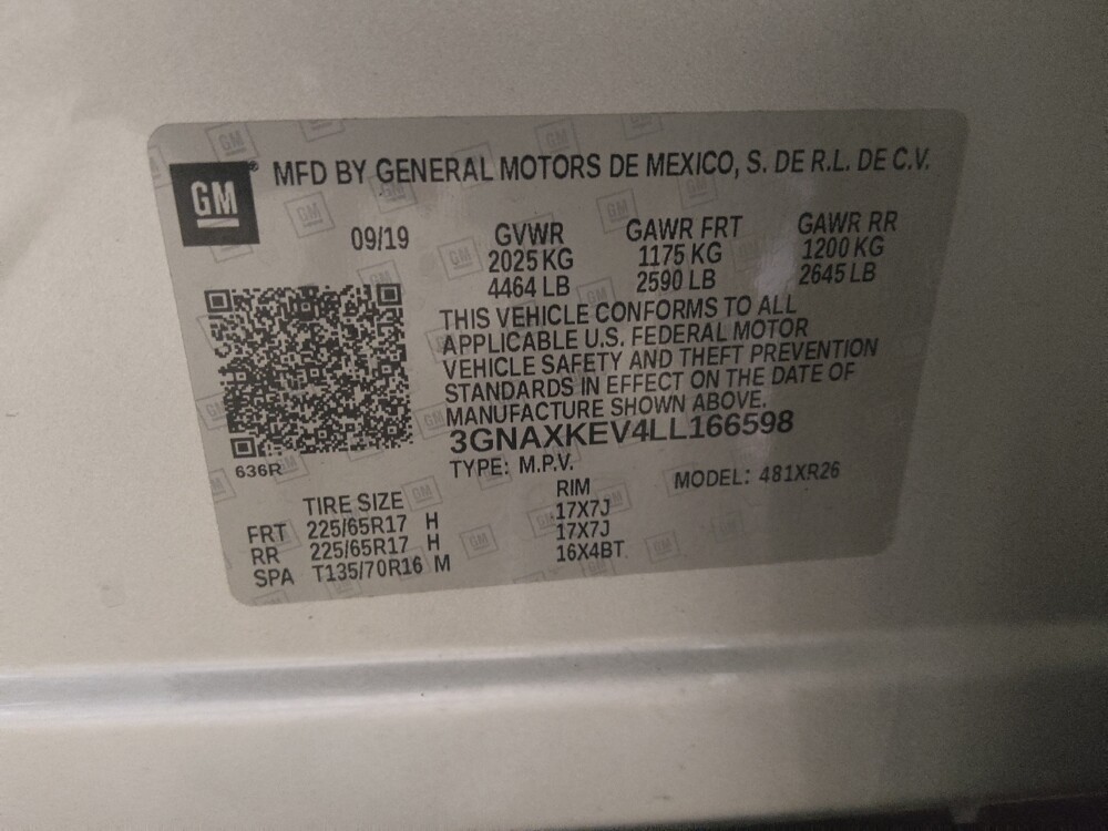 2020 Chevrolet Equinox in Pelham, AL 35124 - 18116721 33