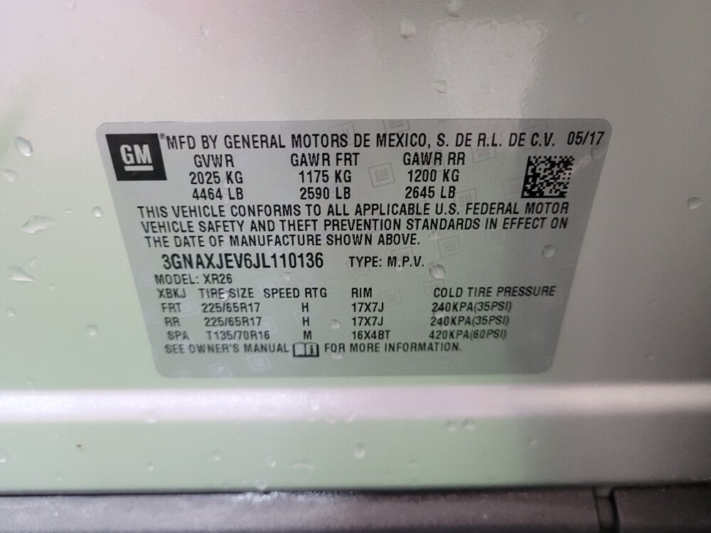 2018 Chevrolet Equinox in Maple Heights, OH 44137 - 18116737 33